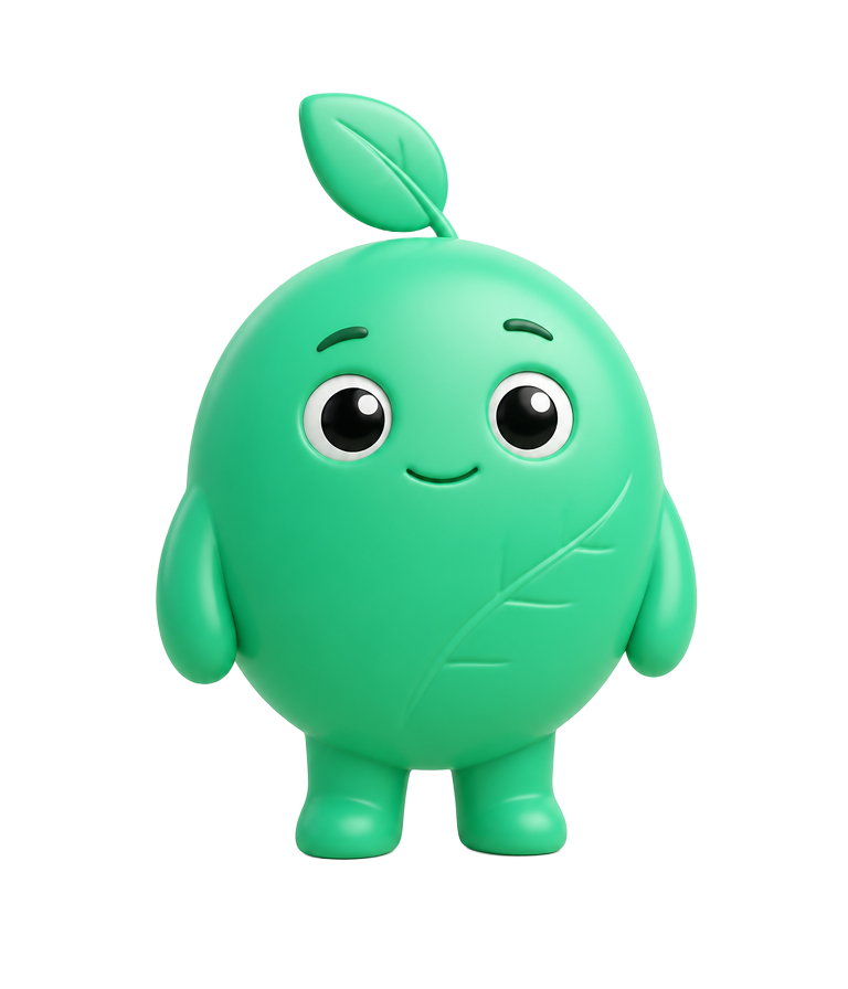 Mascote do temperamento Fleumático